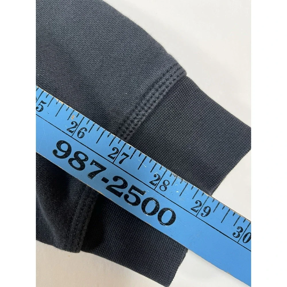 Vintage Y2K Nike Pullover Hoodie Center Swoosh Embroidered‎ Retro Black Large